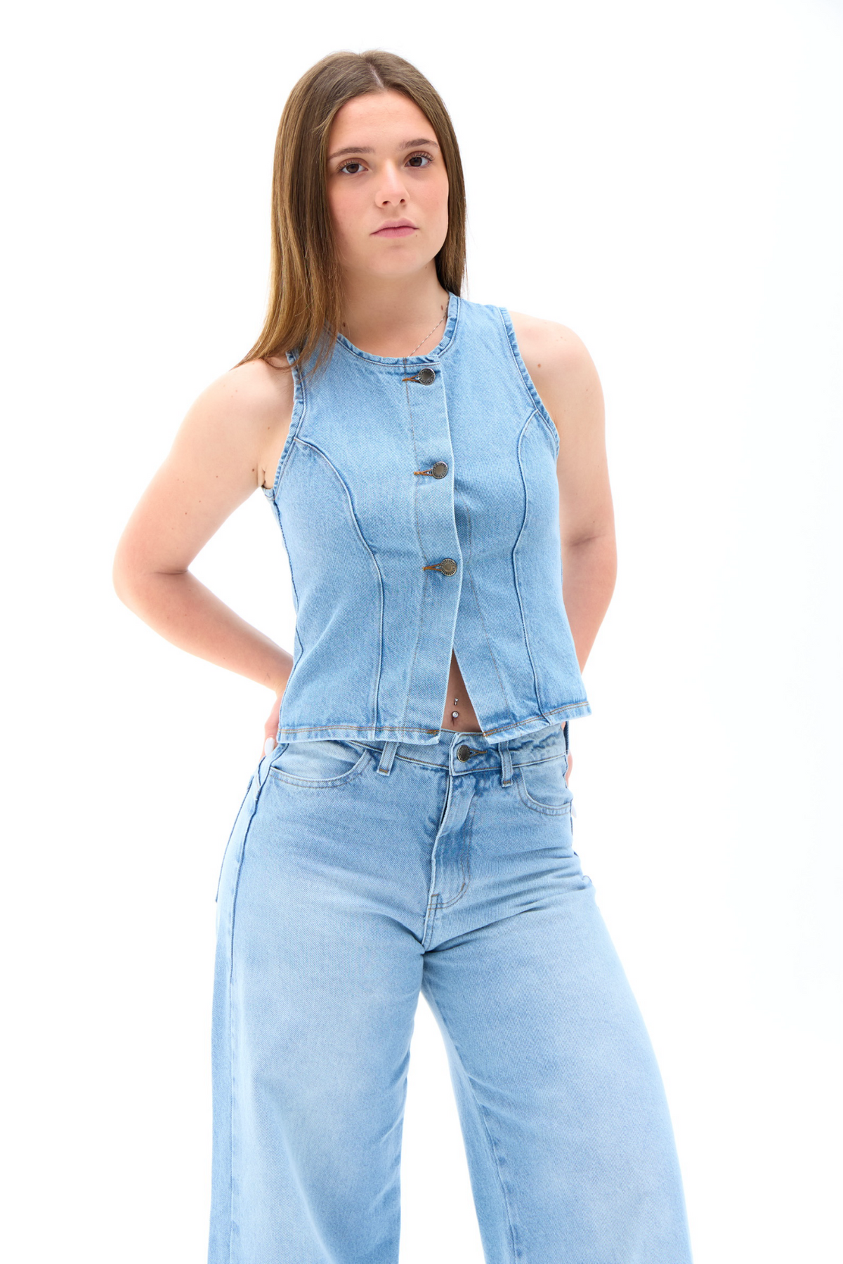 Chaleco Denim Noe